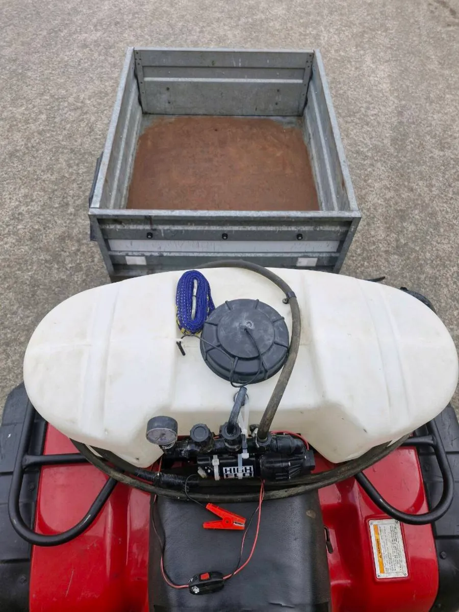Garden Sprayer & Trailer - Image 1