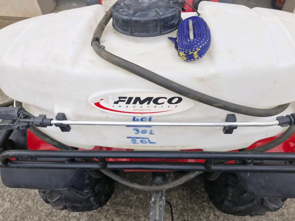 Garden Sprayer & Trailer - Image 3