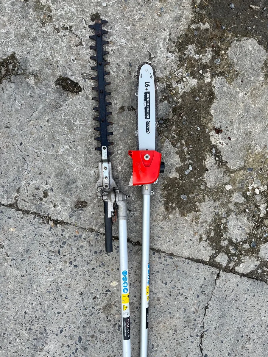 Hedgetrimmer + Chainsaw Head - Image 4