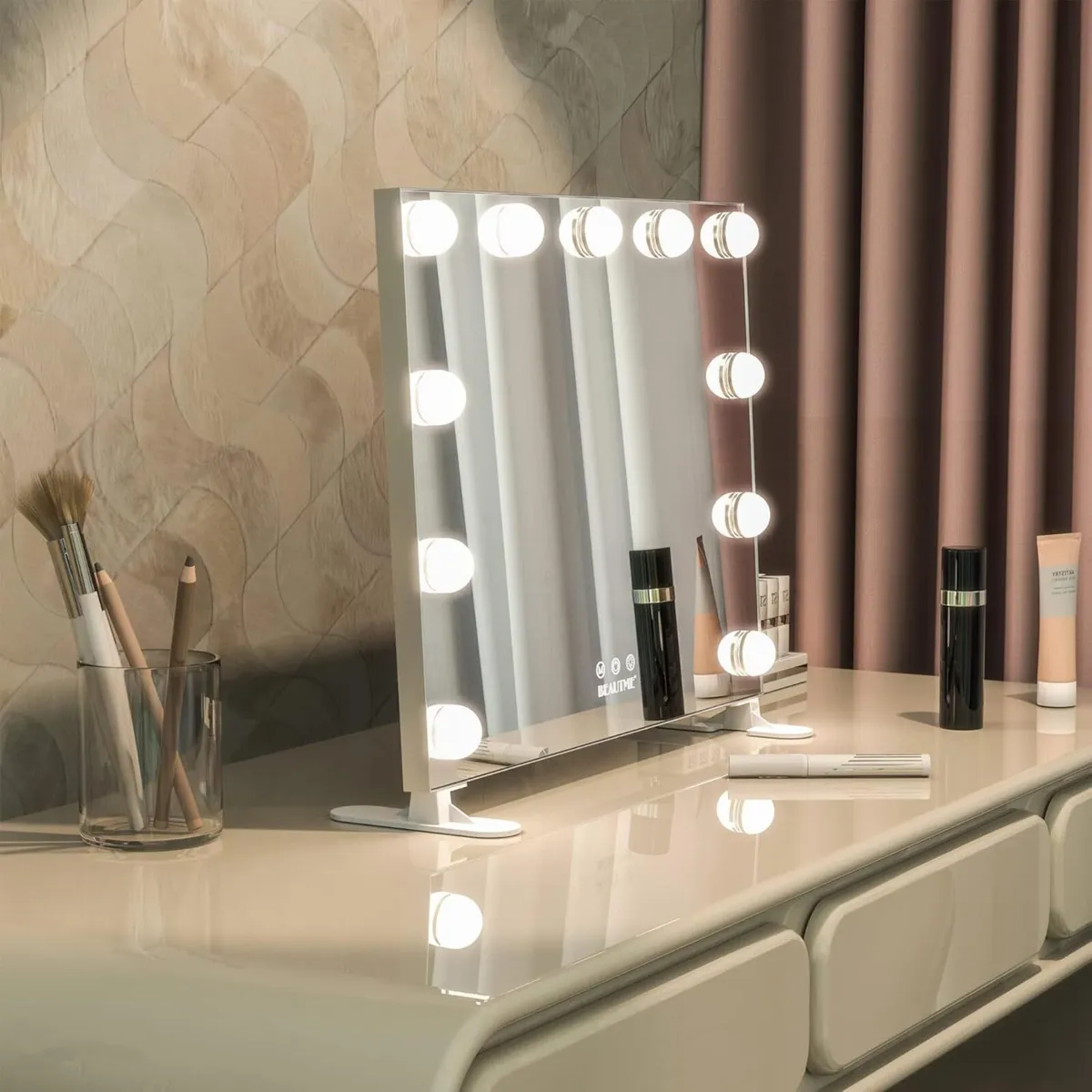 19x16 Vanity Mirror with Lights Hollywood - Image 3