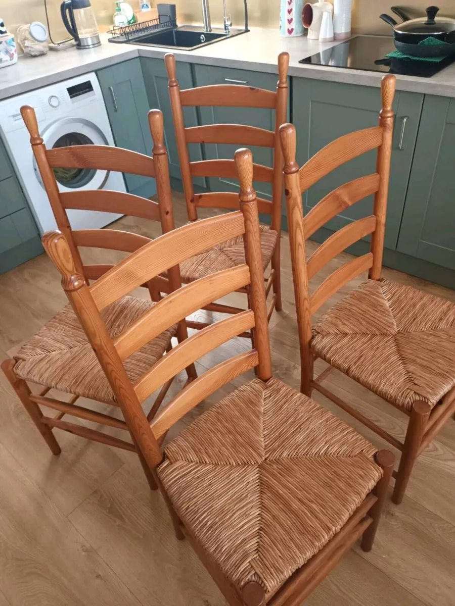 Farmhouse style chairs - Image 1