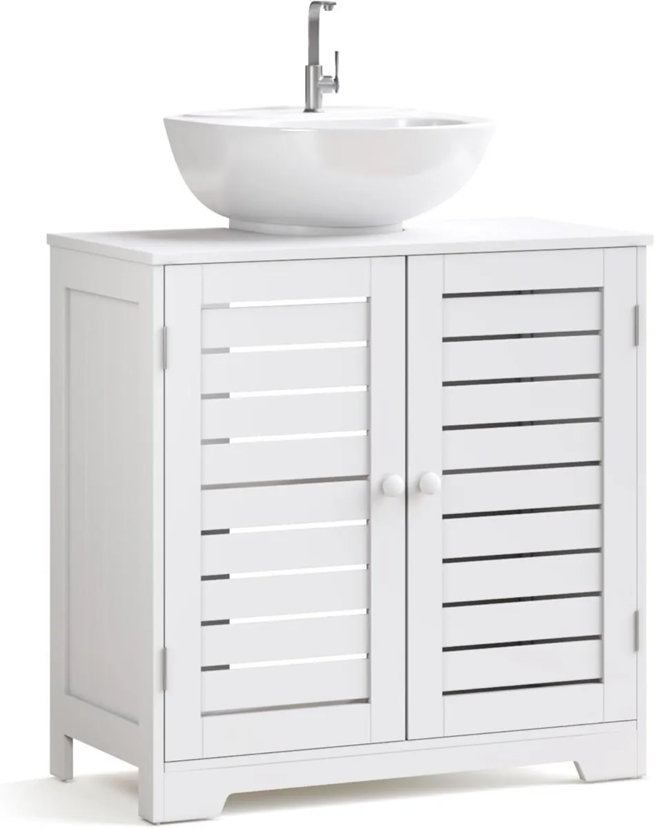 Under Sink Cabinet Wooden Freestanding Bathroom - Image 1