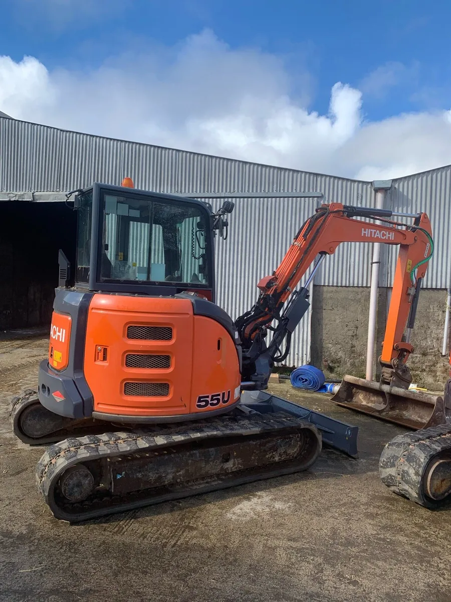 2018 Hitachi ZX55u - Image 1