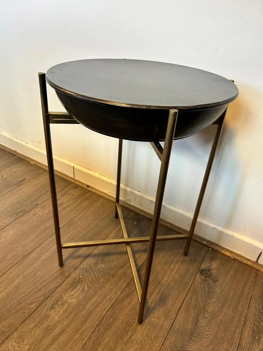 Side table with storage - Image 1