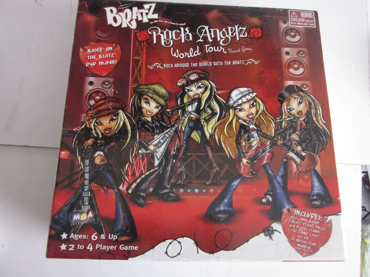Bratz Rock Angelz World Tour Board Game - Image 1
