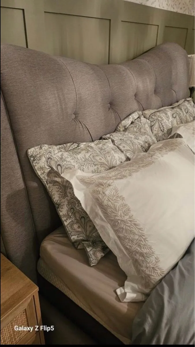 King size sleigh bed frame call or txt Jason (087) - Image 3