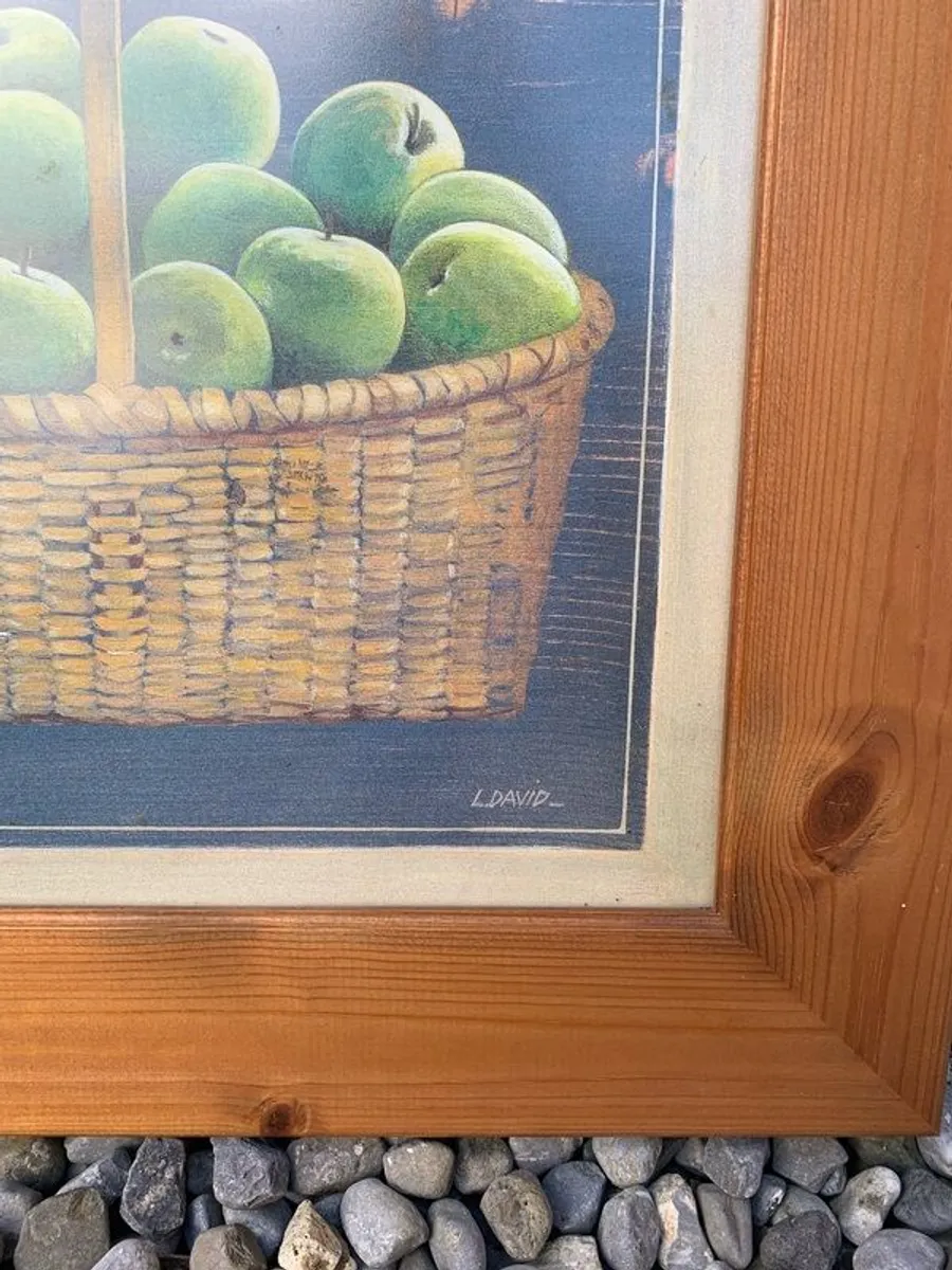 Set of 3 Country Kitchen Framed Prints. - Image 2