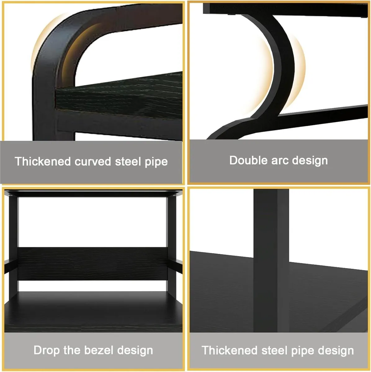 50x40x73cm Large Printer Stand Table Storage Unit - Image 4