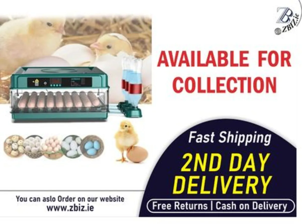 36 Automatic Egg Incubator with Auto Refill - Image 1