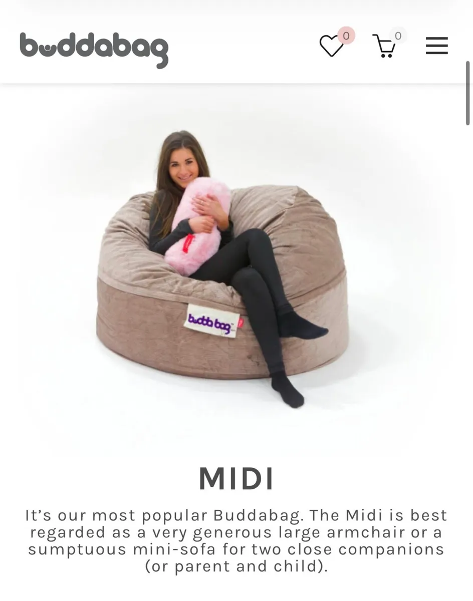 Budda Midi Bean Bag - Image 1