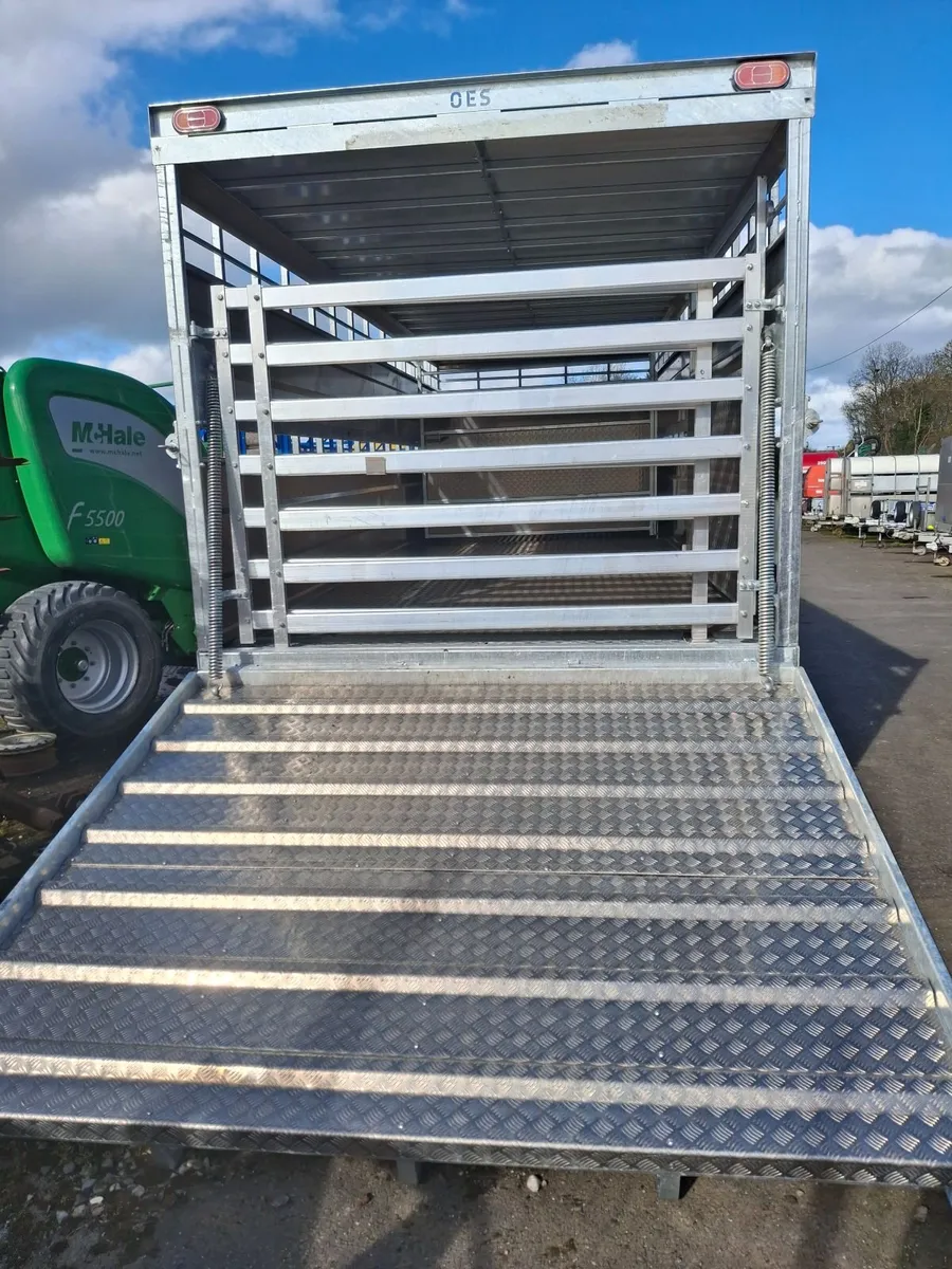 24ft Galvanised Livestock Trailer - Image 3