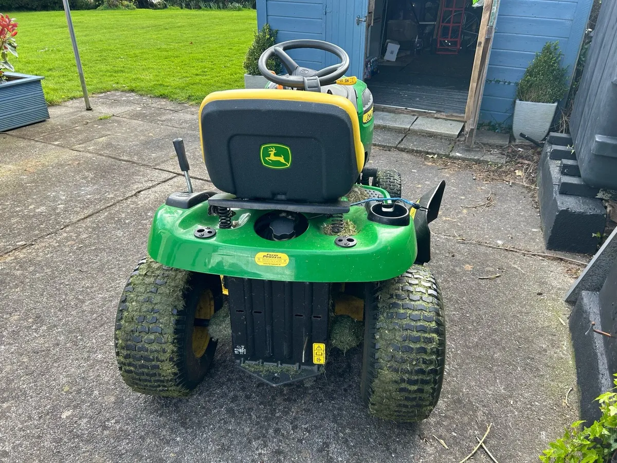 John Deere ride on lawn mower - Image 2