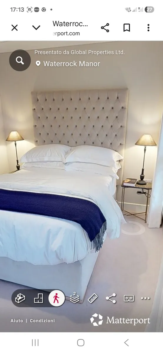 Bed, Headboard & Matress All New - Image 2