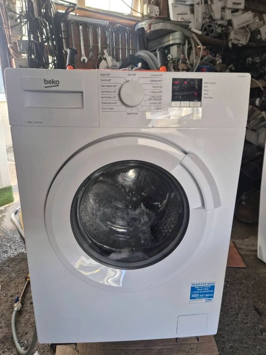 Beko 8kg Washing Machine Only 8 Months old