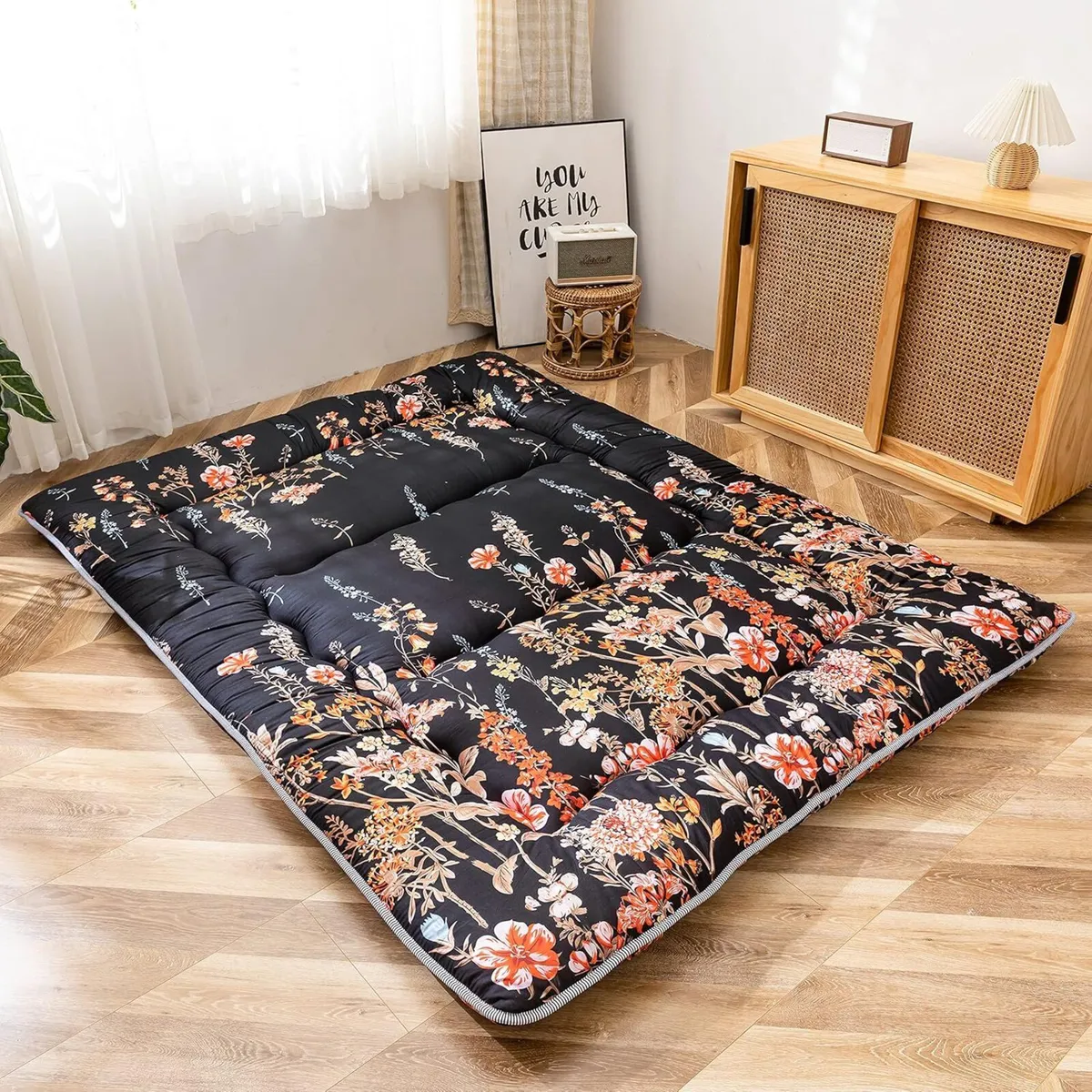 Japanese Floor Futon Mattress Thicken Tatami Mat - Image 1