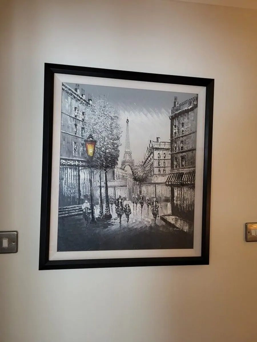 Eiffel tower painting - Image 3