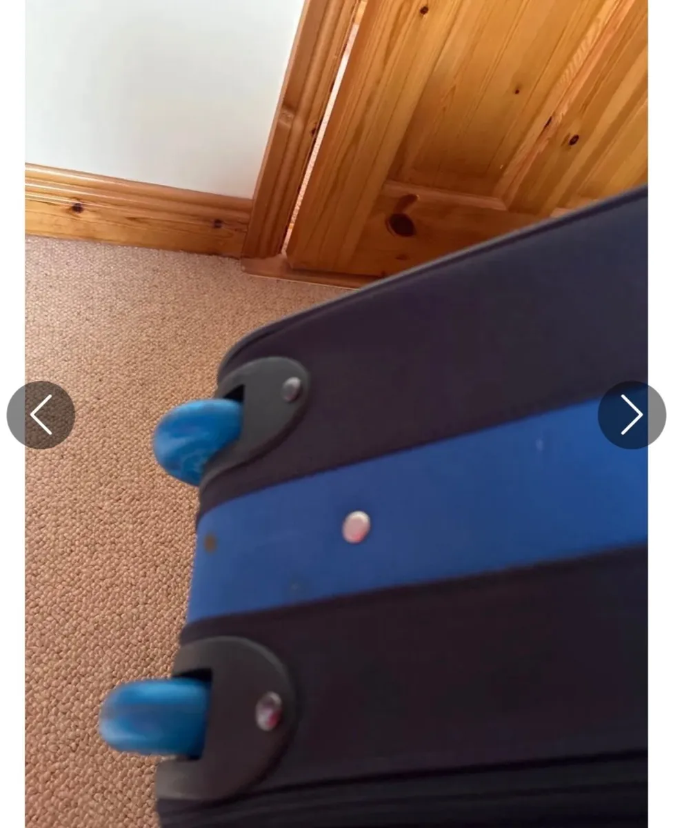 Navy Blue Suitcase - Image 3