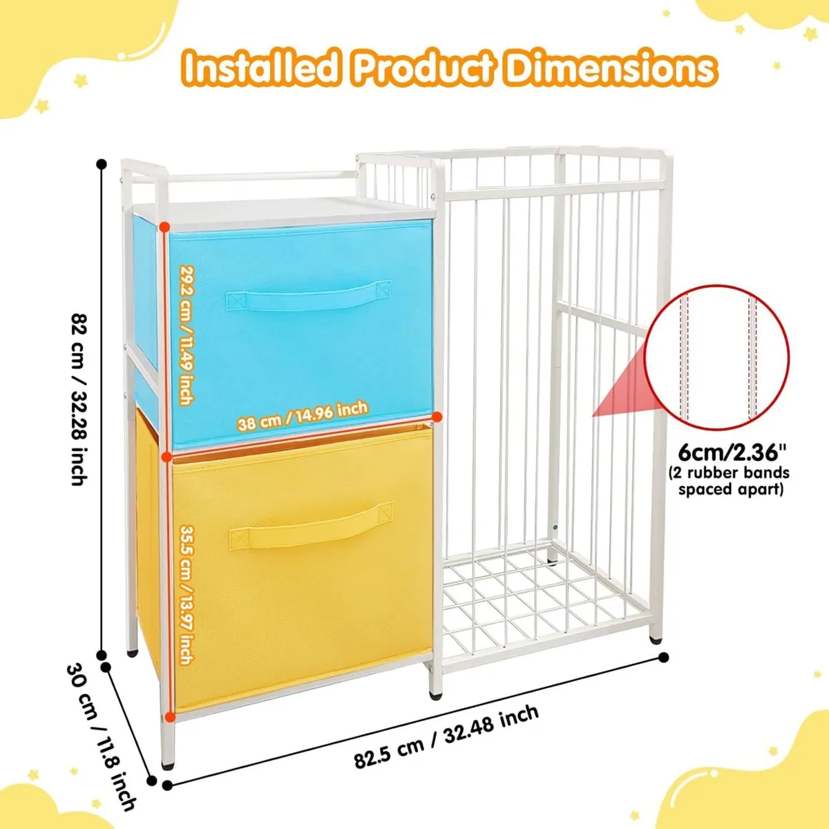 Iron Teddy Storage Stuffed Animal Zoo with - Image 3