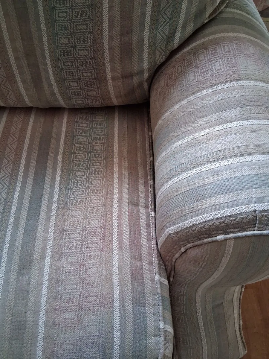 2 seater couch and display cabinet - Image 3