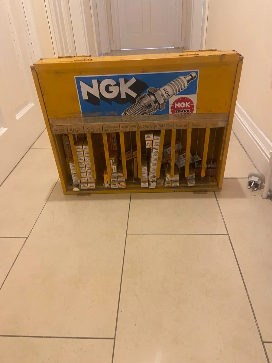 NGK Spark Plug Unit with over60 spark plugs - Image 1