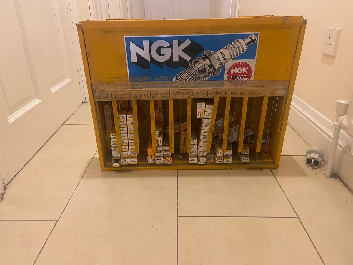 NGK Spark Plug Unit with over60 spark plugs - Image 2