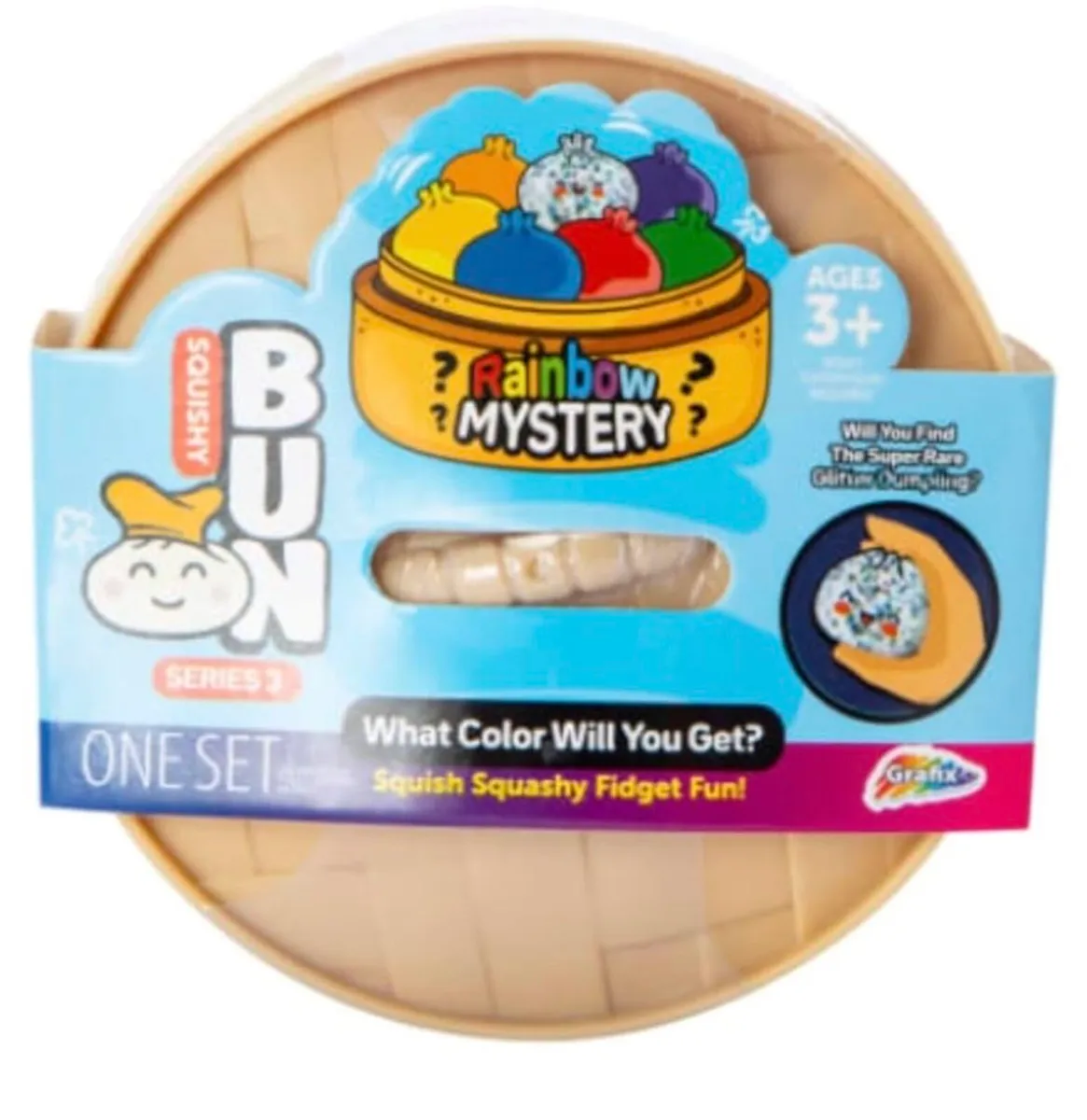 Rainbow mystery squishy (brand new unopened)