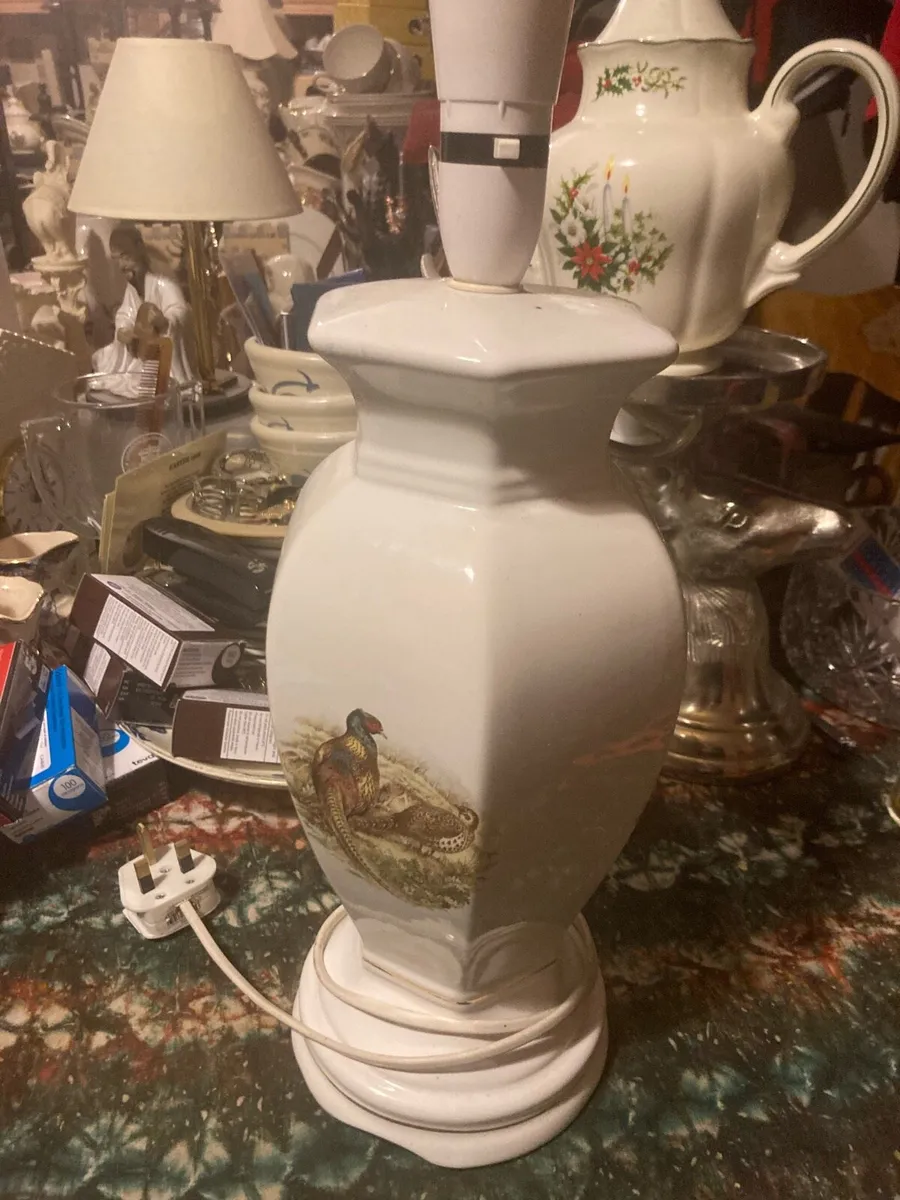 Pheasant bird lamp free postage - Image 1