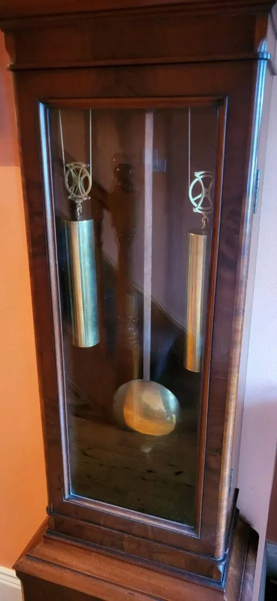 Irish longcase regulator clock 1870 - Image 2