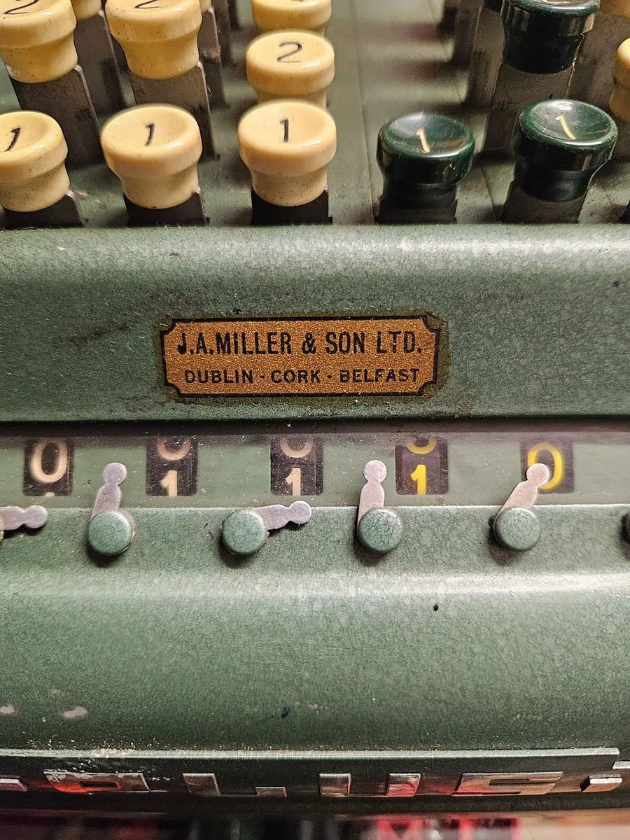 Vintage Bell Punch Machine Calculator - Image 4