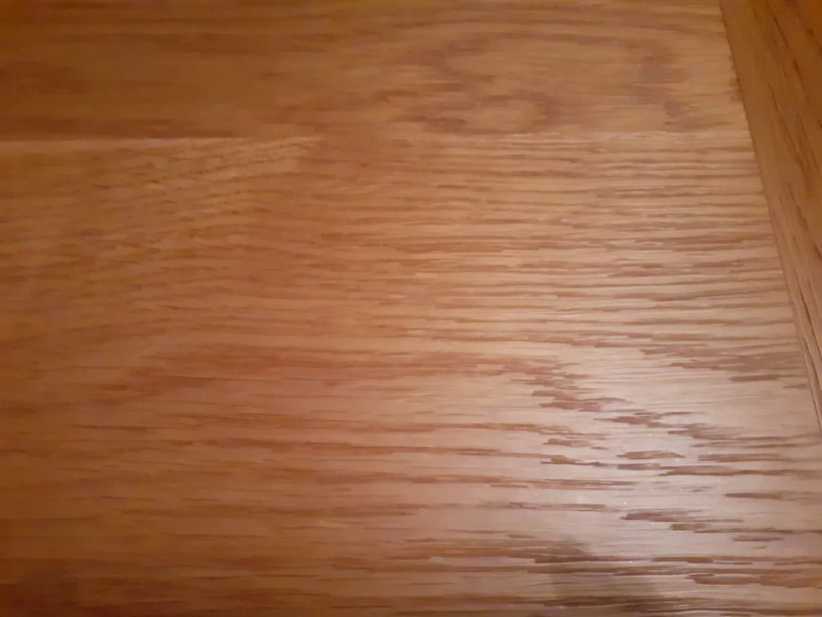 Solid oak coffee table four drawers - Image 3