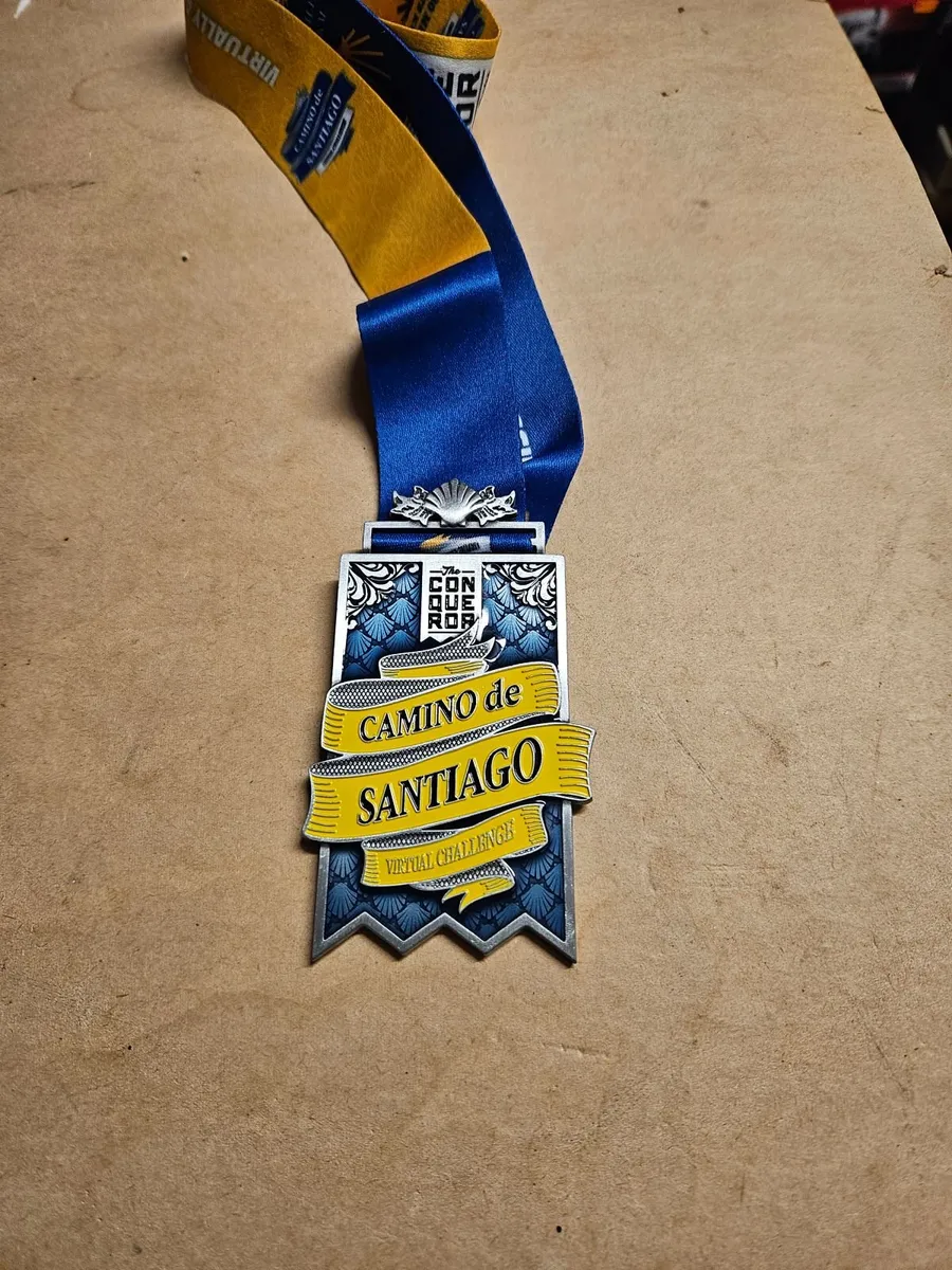 Conquer Santiago Virtual Challenge Medal - Image 1