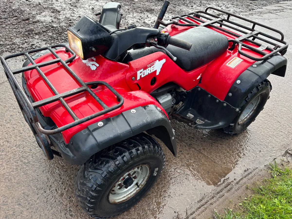 Honda 400 foreman 4x4 farm quad - Image 1