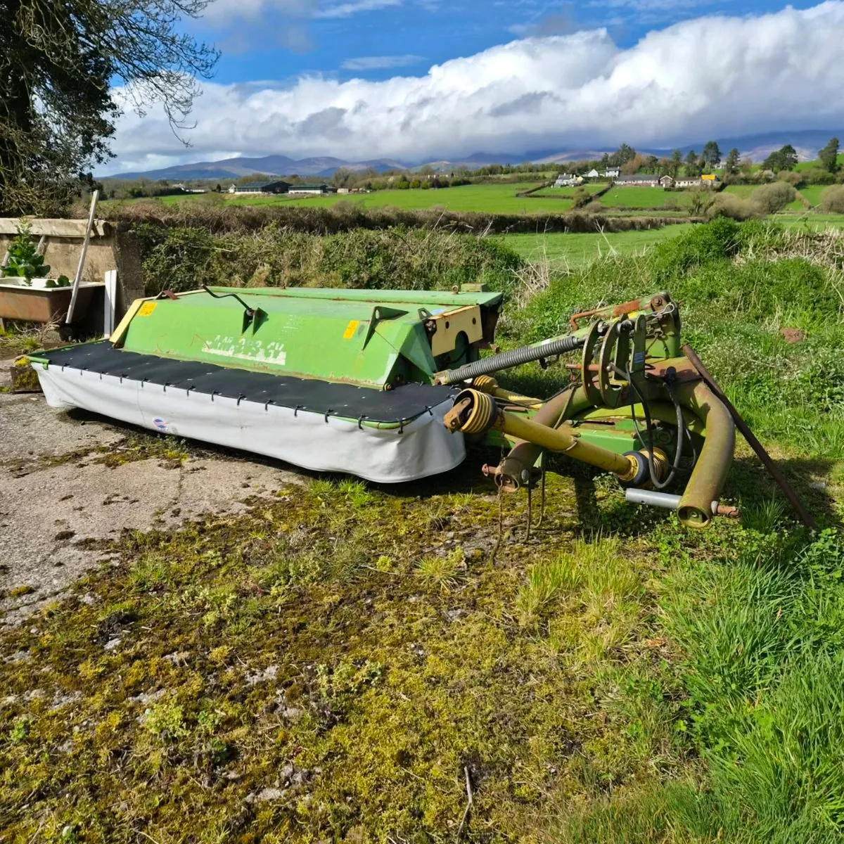 Krone mower with conditioner - Image 1