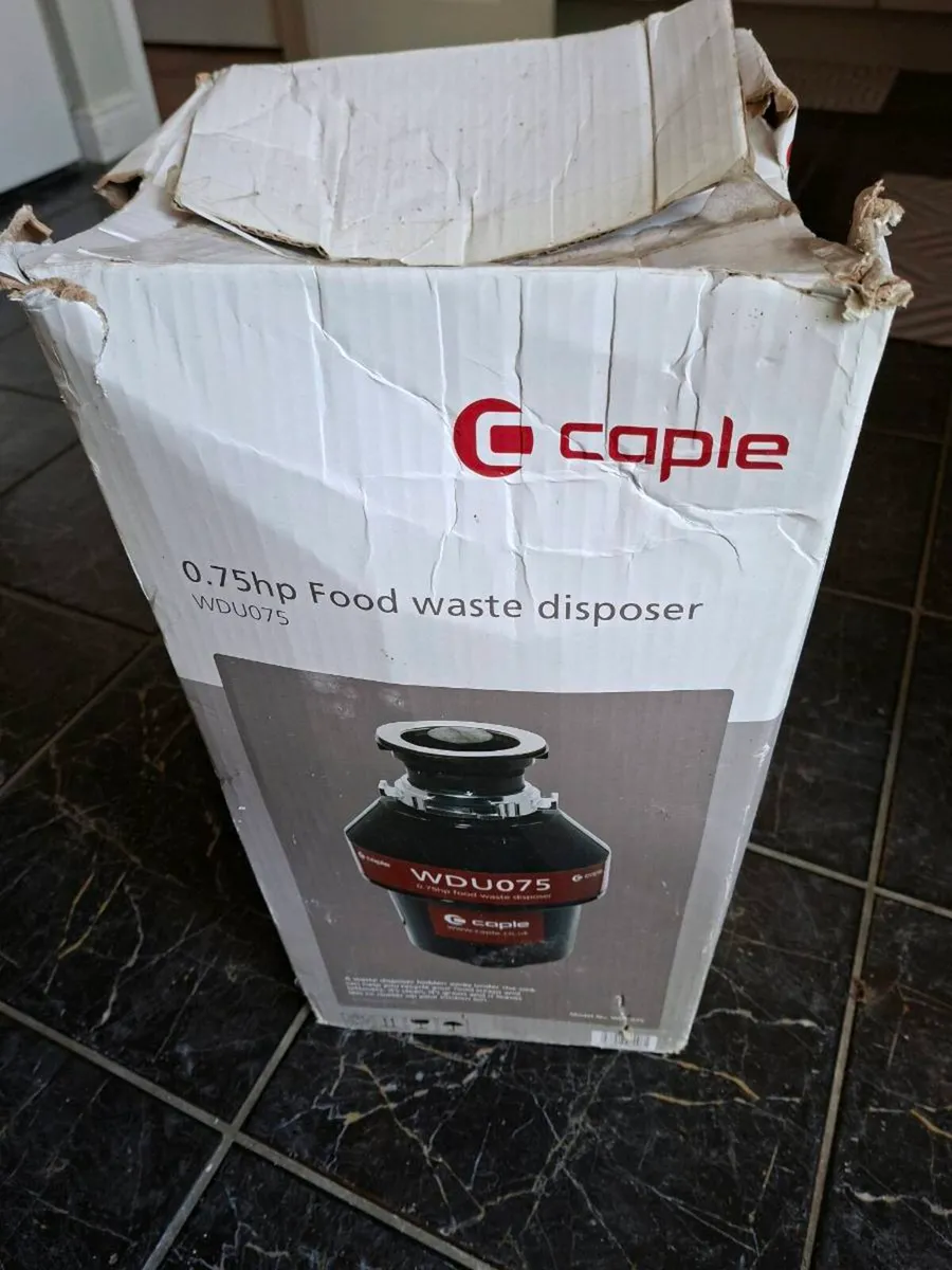 Caple Food Waste Disposer .75hp - Image 1