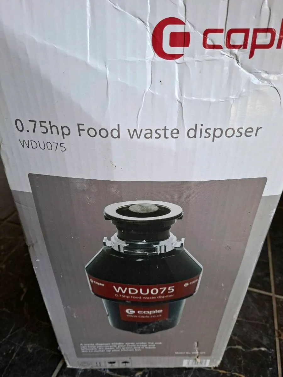 Caple Food Waste Disposer .75hp - Image 2