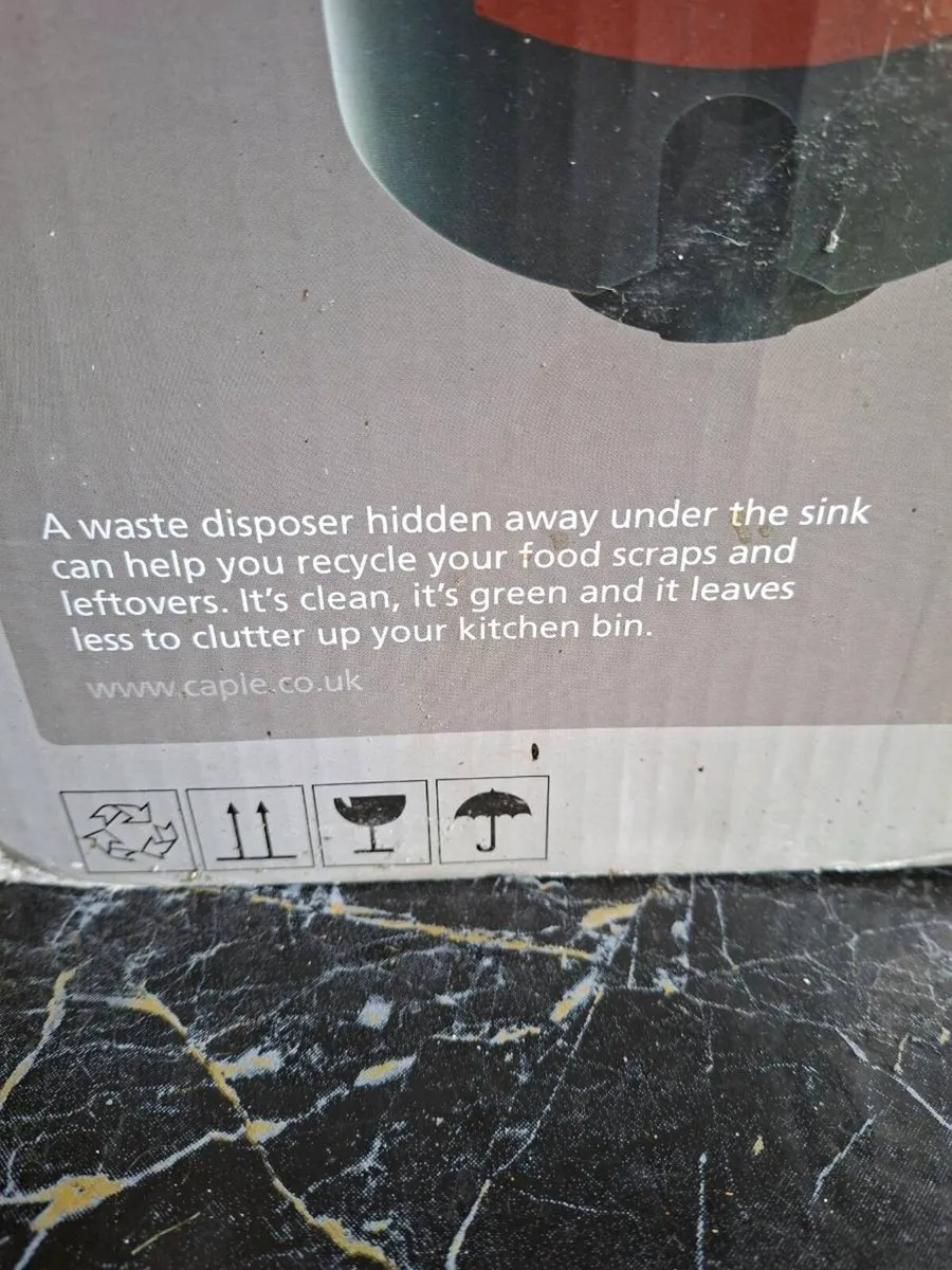 Caple Food Waste Disposer .75hp - Image 3