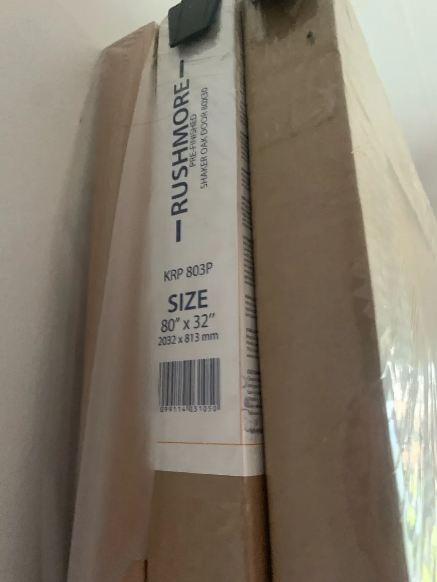 Five new oak doors - Image 3