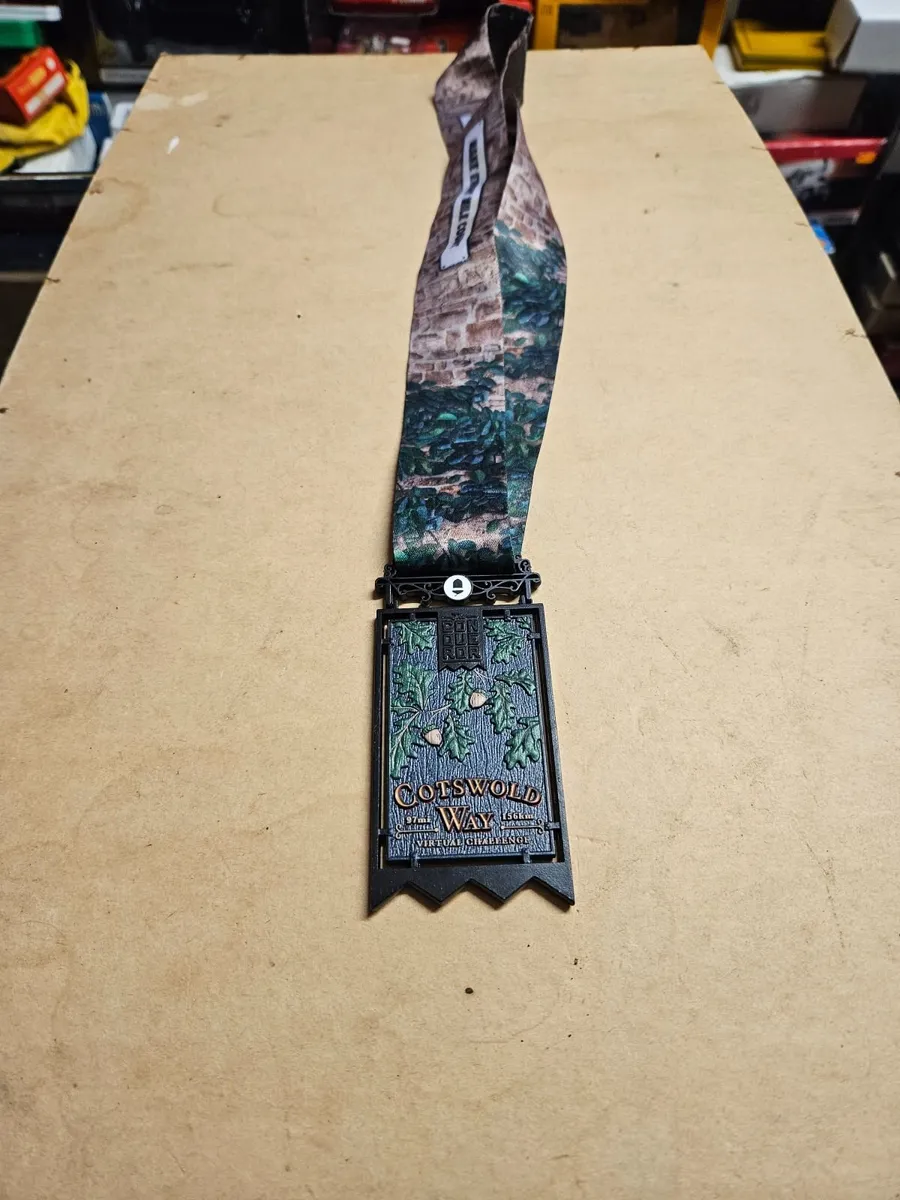 Cotswold Way Virtual Challenge Medal - Image 1