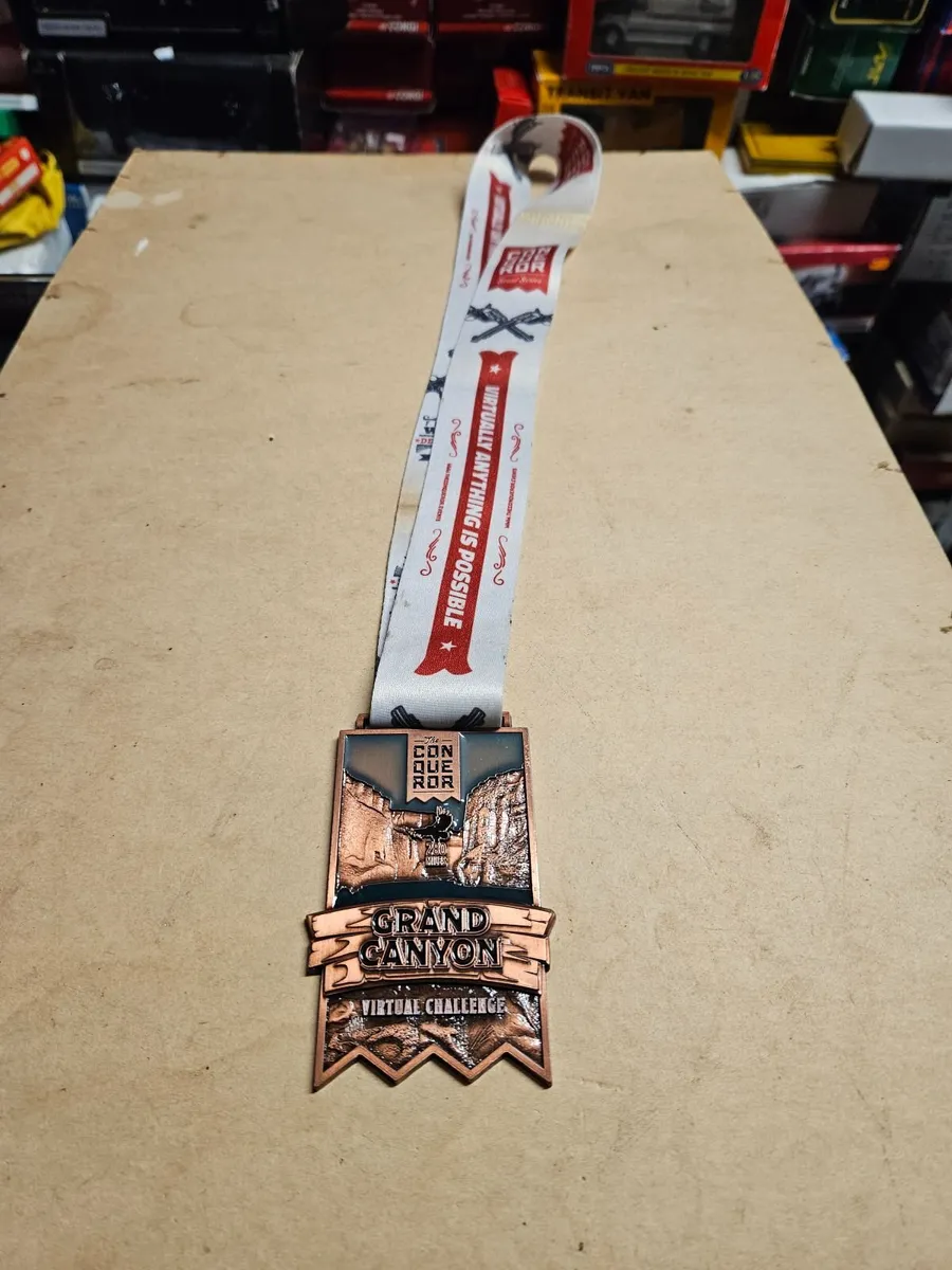 Conquer Grand Canyon Virtual Challenge Medal - Image 2