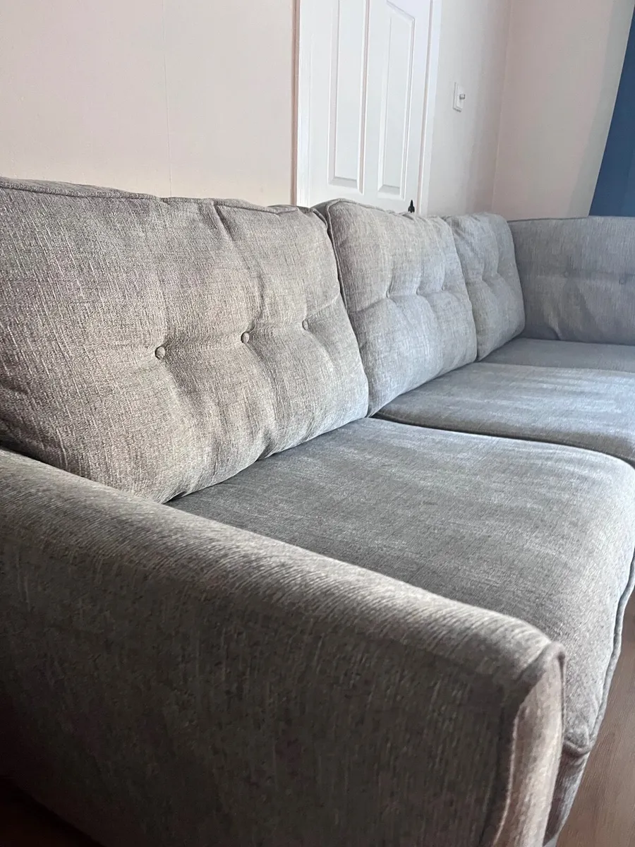 Corner Sofa, Armchair & Pouffe - Image 3