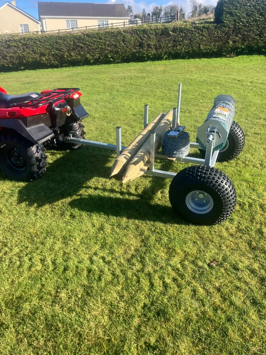 Quad fencing trailer - Image 1