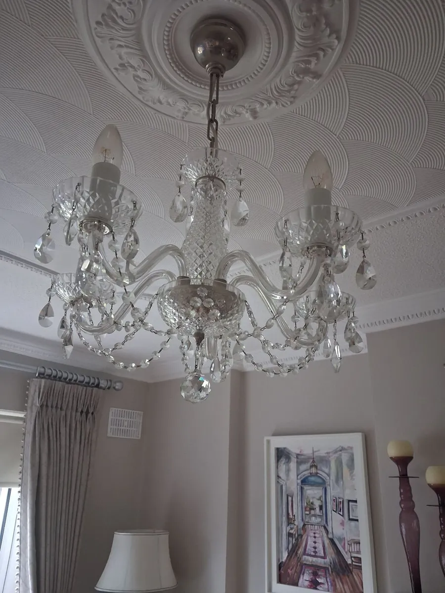 Waterford crystal chandelier - Image 4
