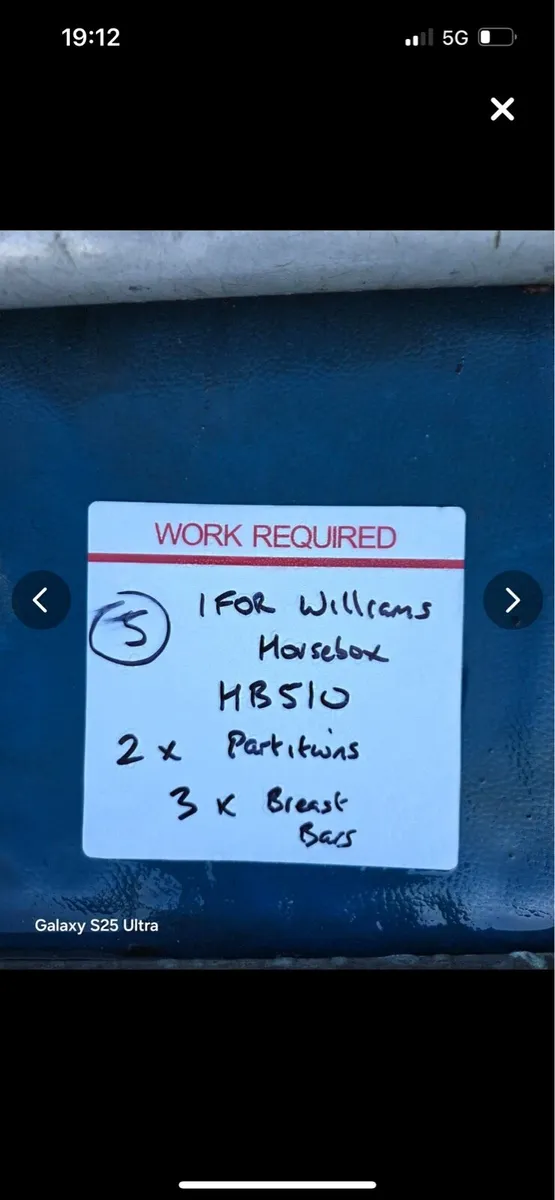 Ifor Williams hb510 + hb505 dividers and bars - Image 4