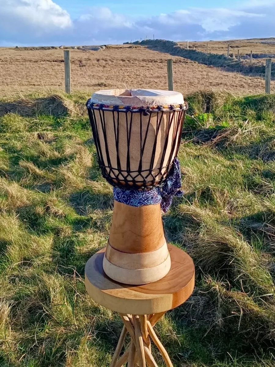 African Djembe Drum - Image 1
