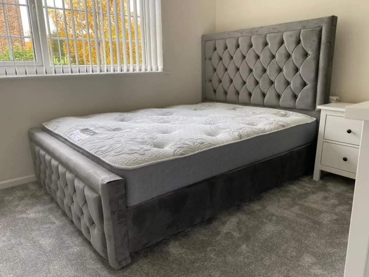 Beds, Bed For Sale With Or without Mattress - Image 1