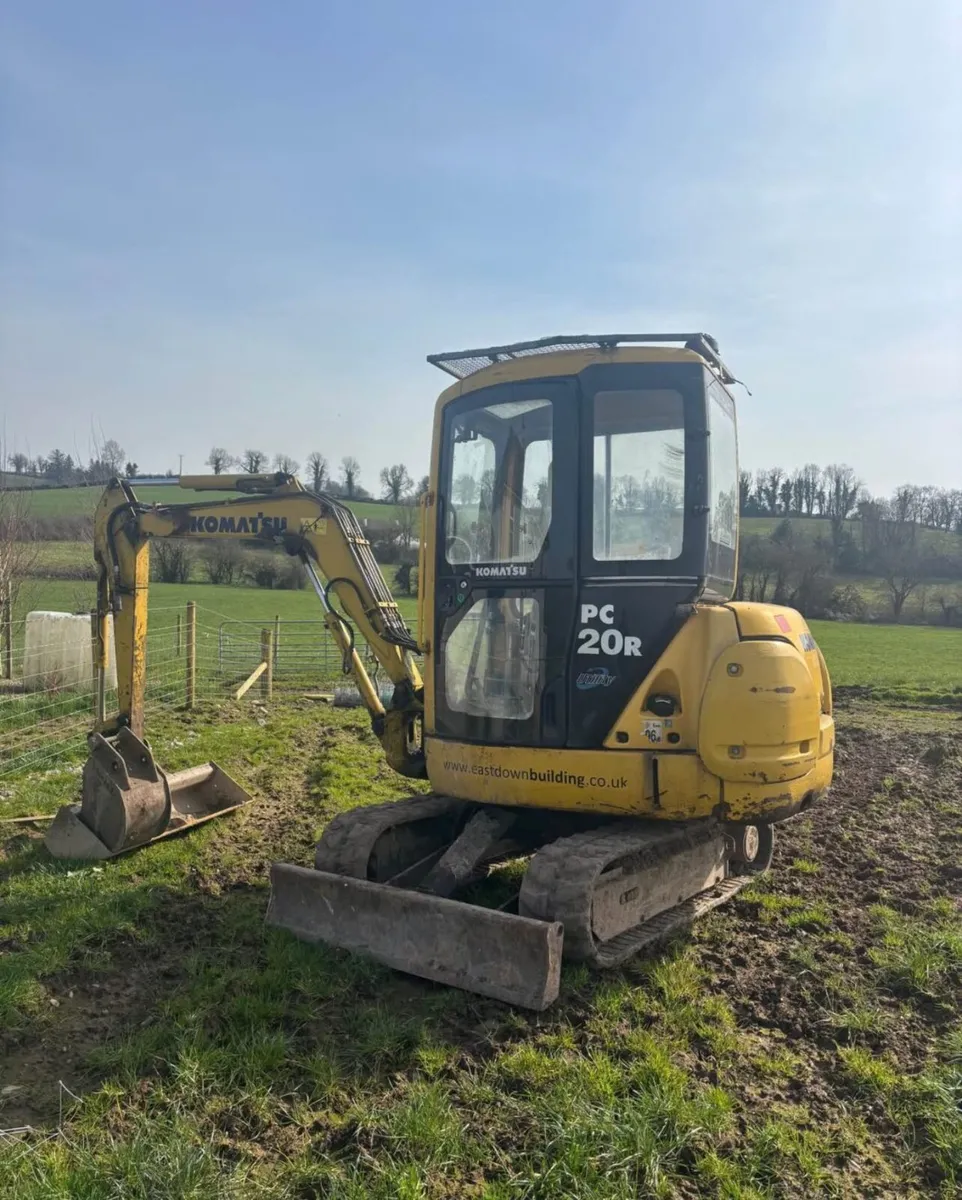 Komatsu PC20R Mini Digger - Image 1