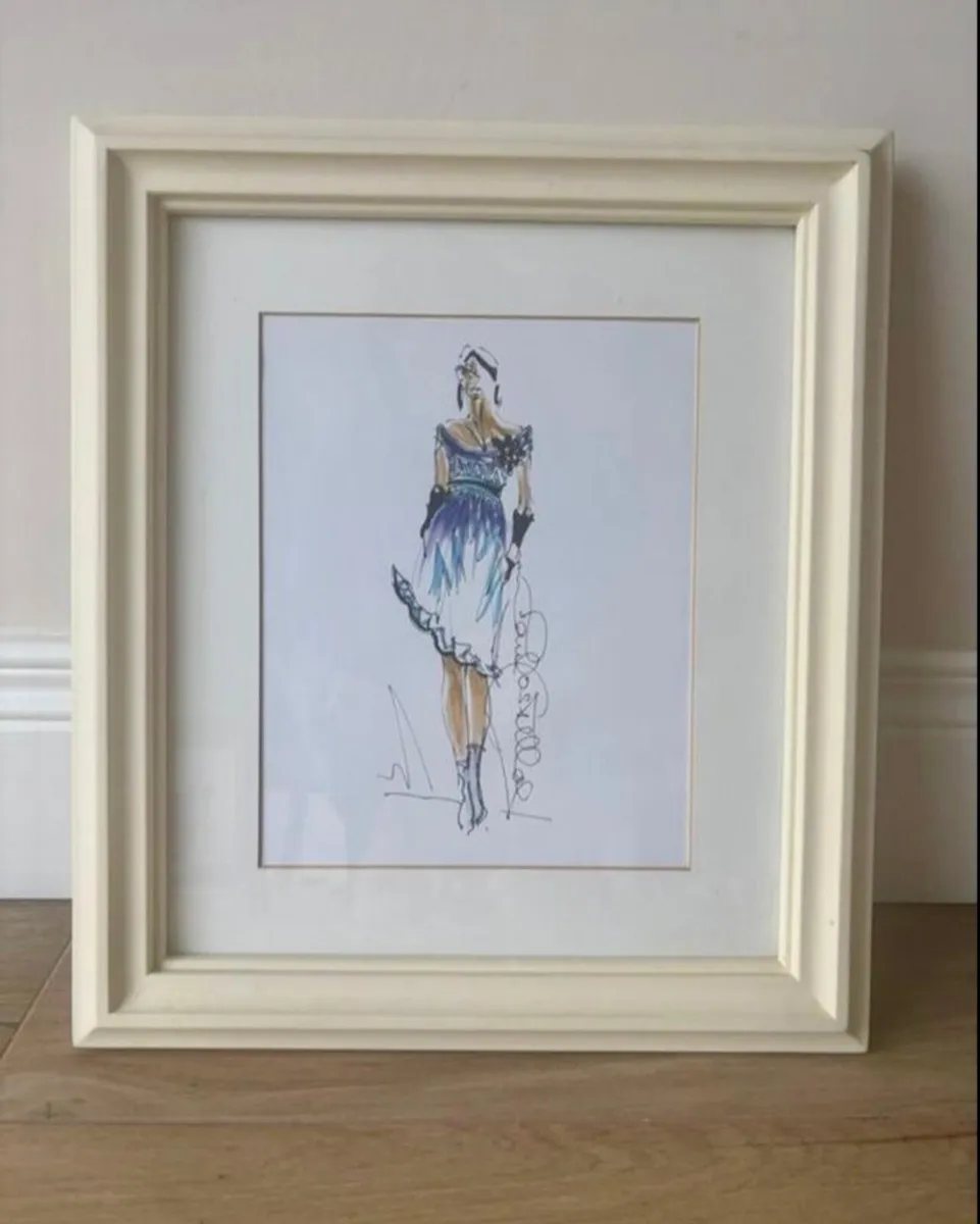 Paul constellation cream frame 8 x 10 inches