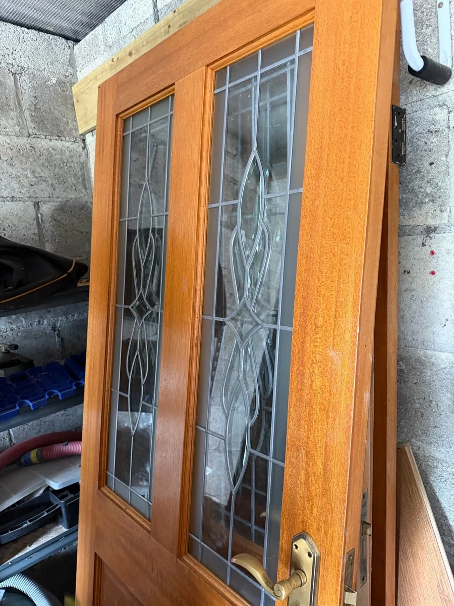Internal wooden glass  door. - Image 3