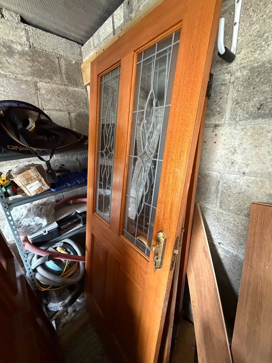 Internal wooden glass  door. - Image 1