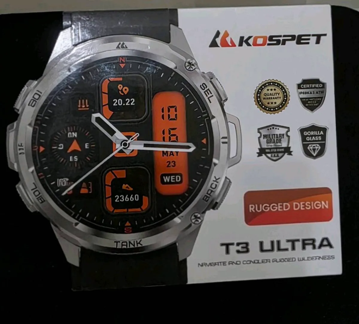 Kospet Tank T3 Ultra smart watch - Image 2